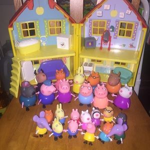 Peppa pig figures lot